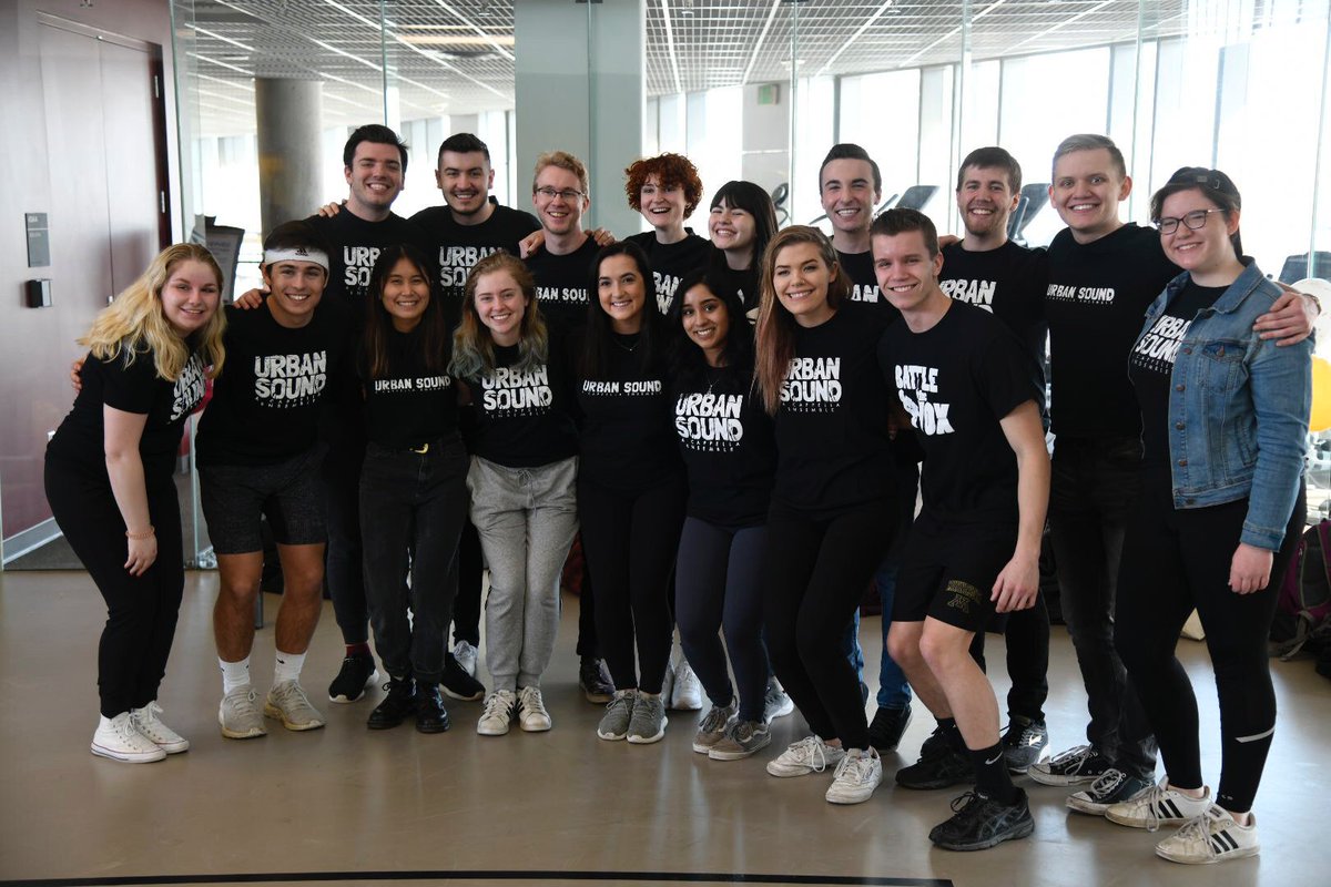 We had a great time performing and helping to raise money for Gillette Children's Hospital this past weekend at <a href="/UMN_DM/">UMN Dance Marathon</a>! Thank you for the opportunity to be a part of the cause and to break out our ~urb sporty~ outfits.
