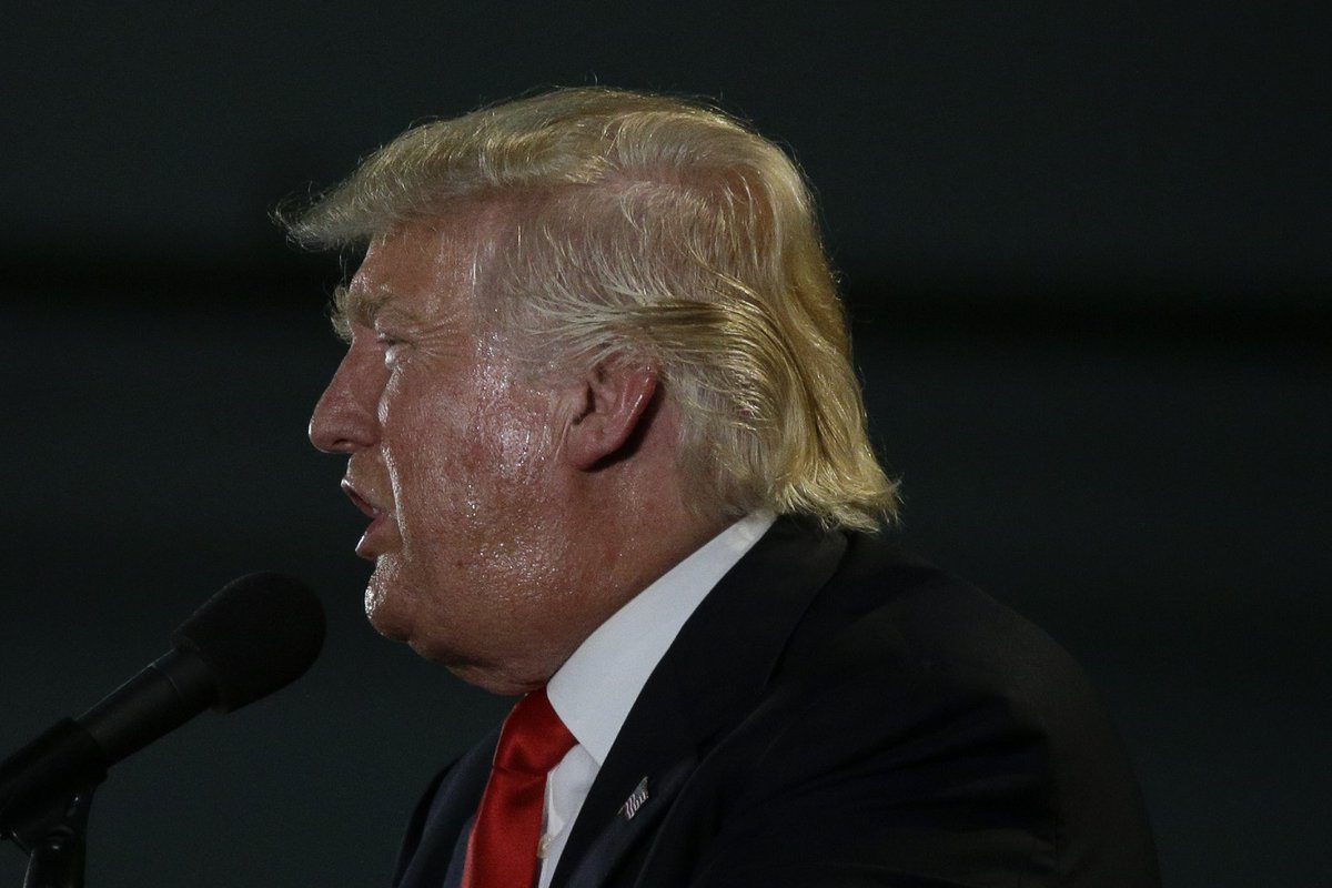 RutherfordRocks's tweet image. #CPAC2019 proved one thing: that @realDonaldTrump is a bloated, bigoted, unhinged, misinformed, hate-spewing, narcissistic, unpatriotic, disloyal, self-interested, pupil-dilated, factless, feckless, fact-fearing, fast-food face-filling fat fuck who has a YUGE Adderall addiction!!