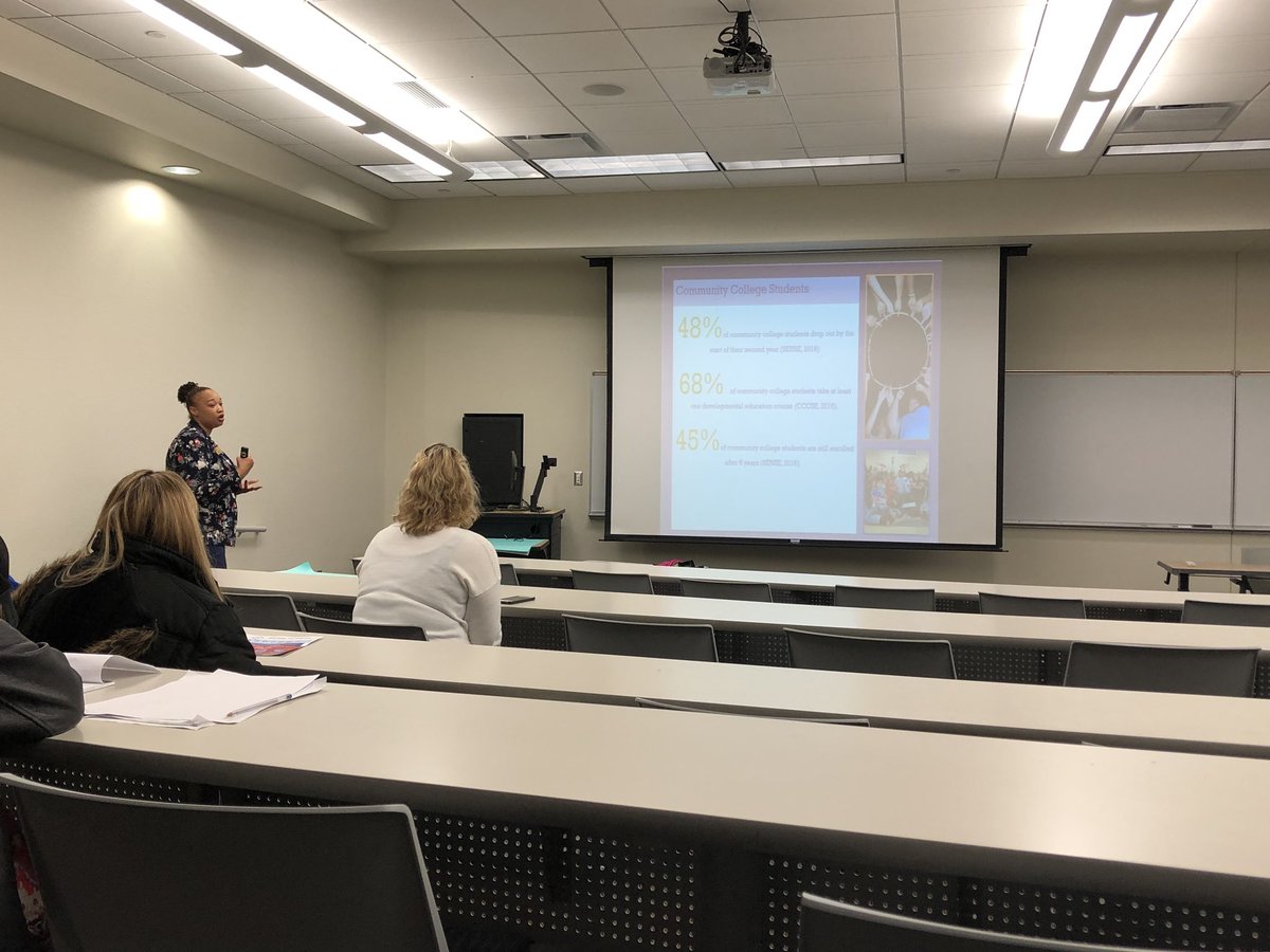 ReneeFlow1314's tweet photo. Dr. @tonirobinson777 presenting on Creating a Culture of Care and Compassion. @northlakenow #PDD2019 https://t.co/6IeznAhdOC