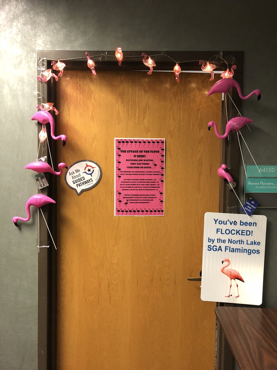 ReneeFlow1314's tweet photo. It’s official! I have been flocked by the @NorthLakeSGA1 . @northlakenow #whosnext https://t.co/WNdNOjRSna