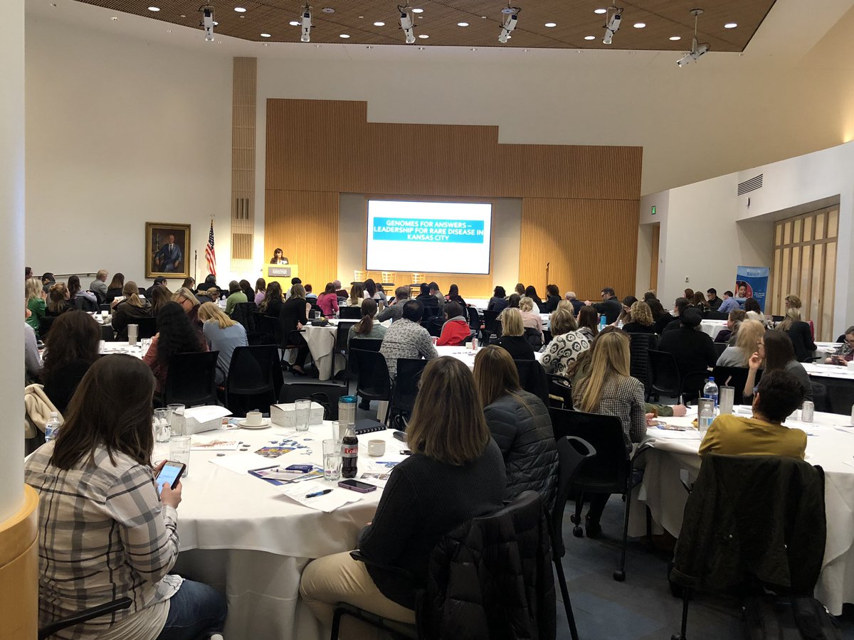 BioNexusKC's tweet photo. Today has been filled with great information and also hope at the @RareKC conference. #rarekc #rarediseases https://t.co/2EokTLcTiR