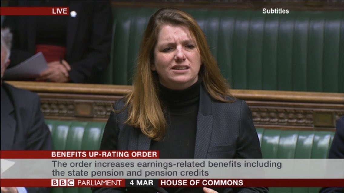 jrf_uk's tweet image. .@Alison_McGovern challenges @DWP ministers about why they are not taking action to #endthefreeze on benefits and tax credits when #ukpoverty is rising.