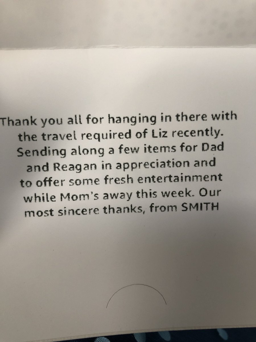 We take that human part of @HumansofSmith pretty seriously. What a nice surprise while on the road. #grateful #workingmom #womenintech