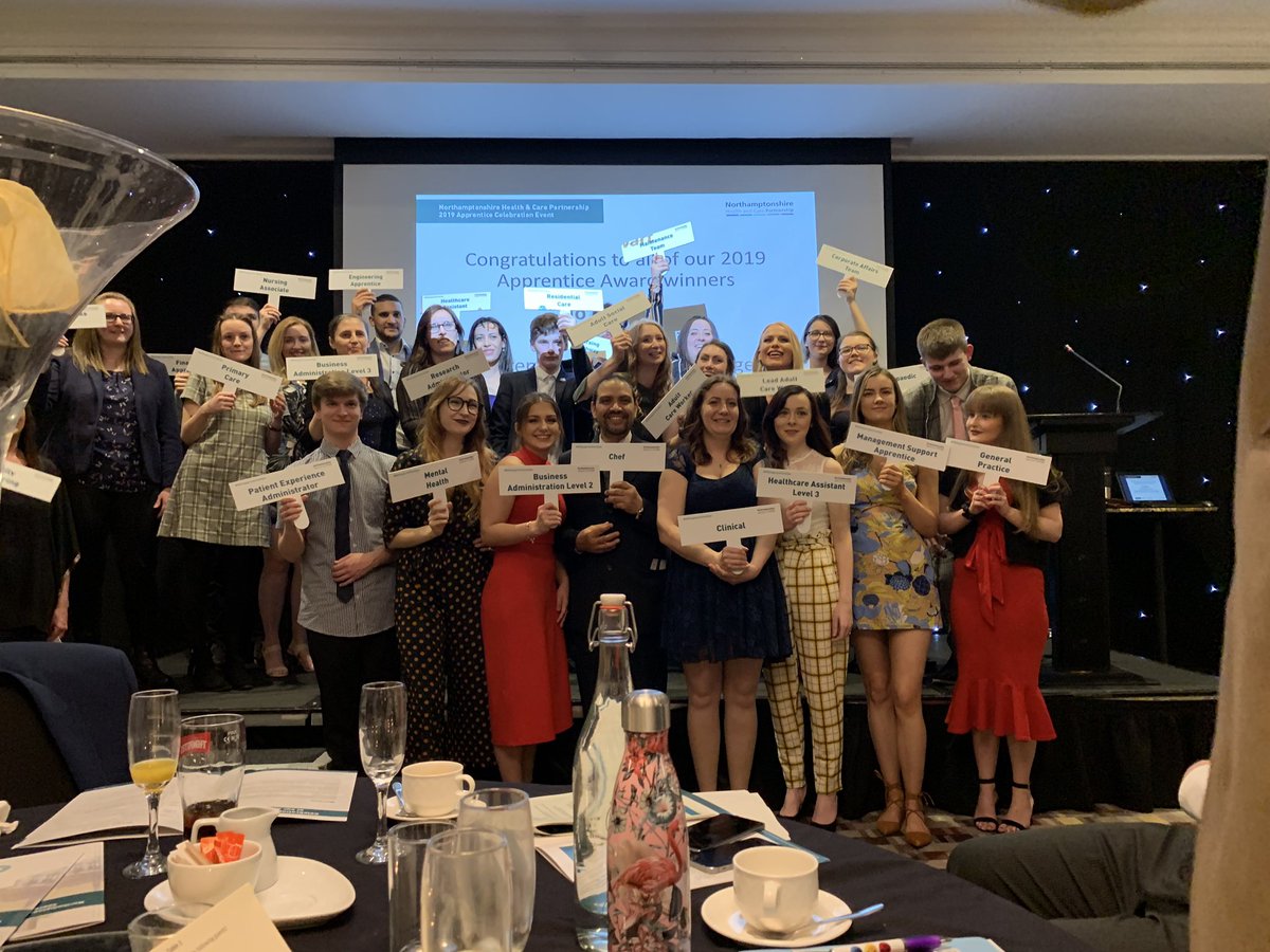 Celebrating all our apprenticeship award winners!  #NHSApprenticeship #NAW2019