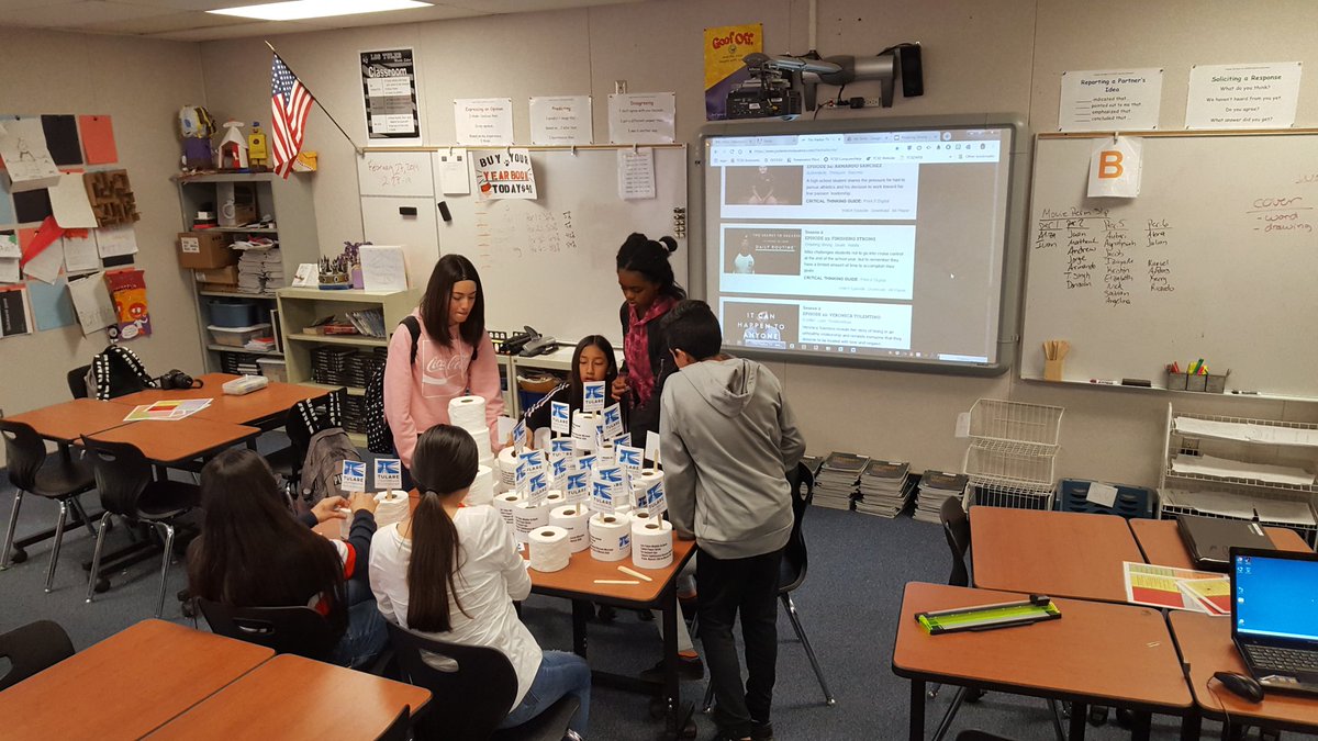 RasmussenYB_ELA's tweet photo. Who says ads need to be posters? Ss organizing TP Drive for Lighthouse Rescue Mission. Donate @ LT from March 11-15.
Thank you @mikesmithlive @drphilcampbell for helping fan the embers that were there already in our Ss. @J_Renaissance @TheHarborTV 
#TCSDSHARE #LTstripes #giveback https://t.co/sjLmMby4YB