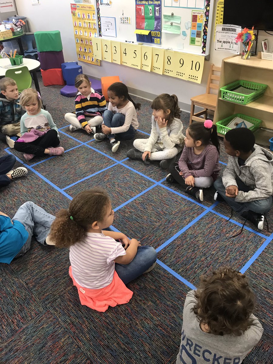 Partners of 10 using a 10 frame and students