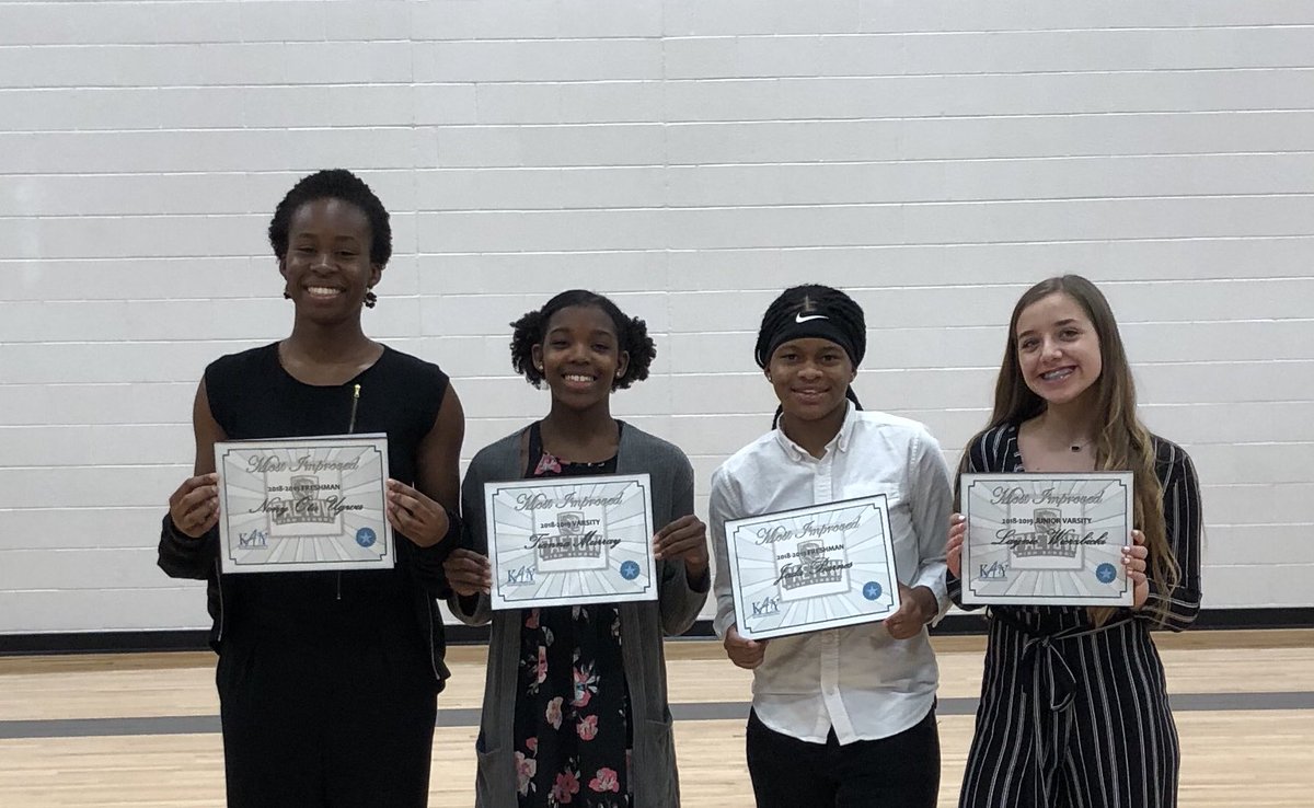 GbbPaetow's tweet photo. Congratulations to Nony, Tianna, Jada, and Laynie for receiving the 2018-19 Lady Panther Most Improved Awards!! https://t.co/sE7DEymyEp