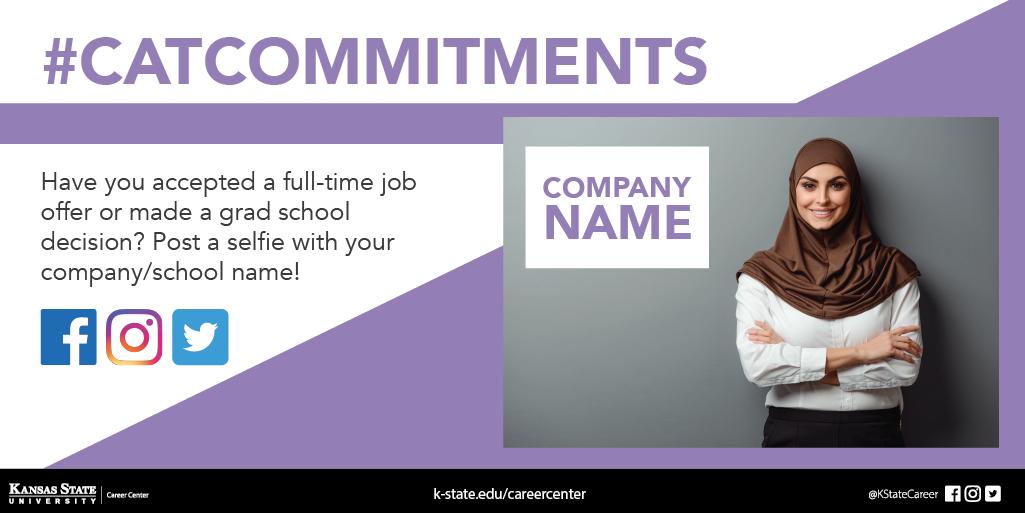 kstatecareer's tweet photo. Did you know that a job offer should be evaluated by more than just than salary $$? #catcommitments https://t.co/kMyRqyFewD https://t.co/fhqXVmKQSY