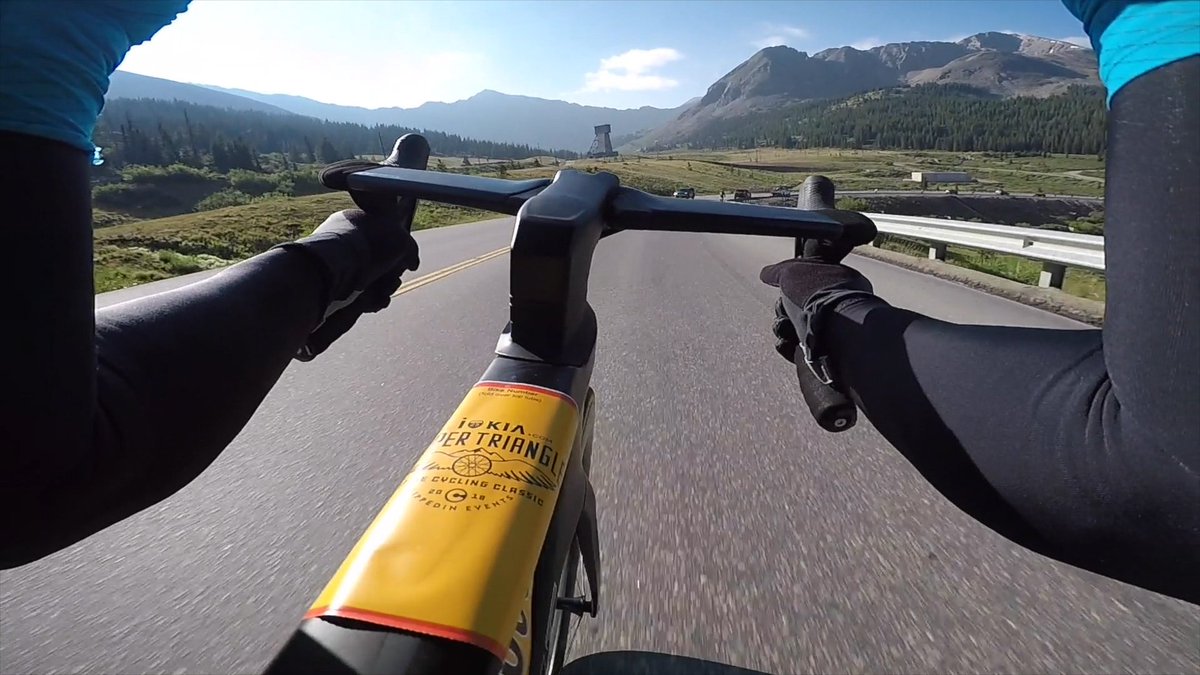 Three passes over 10,000 feet and a trip over the iconic Red Cliff Bridge... What do you mean you haven't ridden Copper Triangle before? Jump on for a behind-the-bars view as Ben Delaney guides you on one of Colorado's best Alpine courses. youtube.com/watch?v=f4uGGV…
