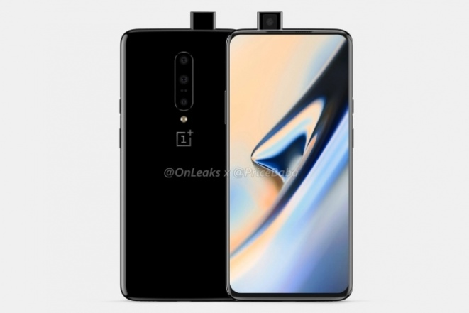 SmartTouchID's tweet photo. First, render for #OnePlus7. Big screen  6.5' inch, triple cam and NO NOTCH !!! Pop-up selfie cam is here! The phone comes with SD855 and probably 5G support. https://t.co/l9oQGXrYLw