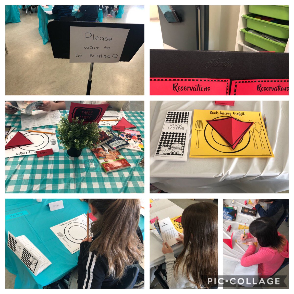 MQW777's tweet photo. Book Tasting happening today!@heritageheight1 @fsd38 #icfsd #engagedreaders #engagedlearners https://t.co/3UYgn4Z1L3