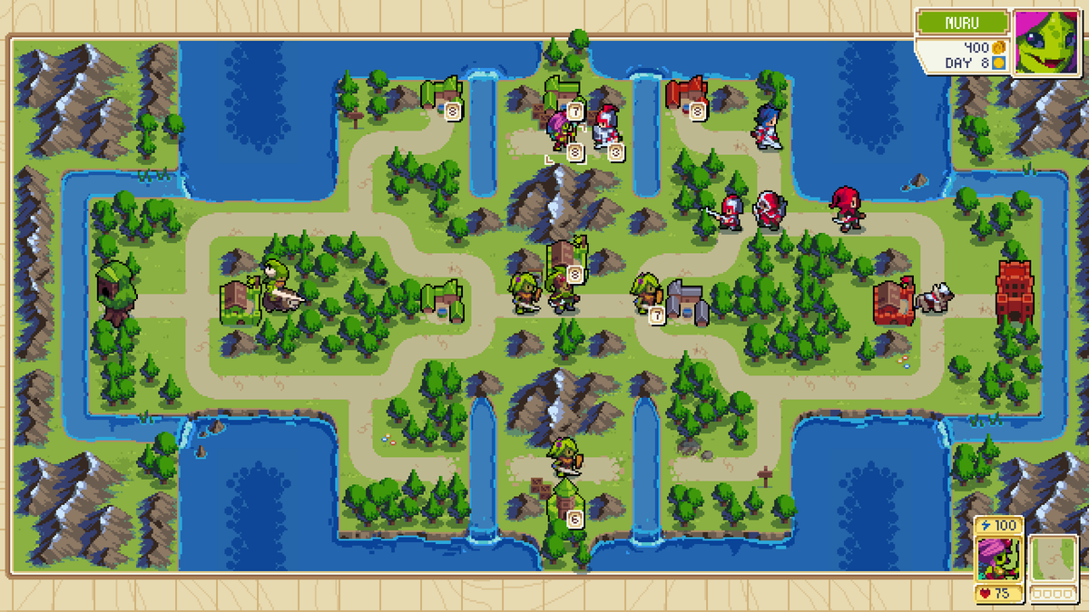 ayaxsoul64's tweet photo. He aguantado todo lo que he podido pero no puedo resistirme mรกs al canto de sirena (O ladrido de perro comandante, en este caso) de Wargroove y su estrategia por turnos. Fue un placer conoceros.
@WargrooveGame
#videojuegos
#Wargroove
#indie
#turnbasedstrategygame https://t.co/skHn2U0Y06