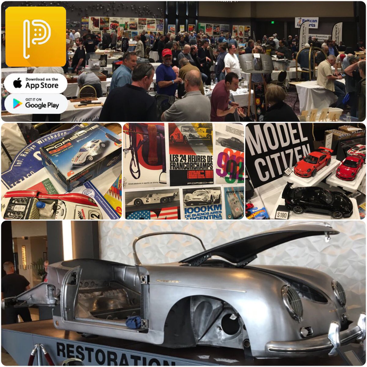1️⃣ MORE pic’s are posted on PEDAL now. PEDAL was at the #Porsche & #VW LA Lit & Toy Show
2️⃣ PEDAL is a free, must have #automotive #enthusiast picture & video sharing #app
3️⃣ Get PEDAL - Free in app stores. PEDAL - Passion for What Moves
#lalitandtoyshow #carcollector #carparts