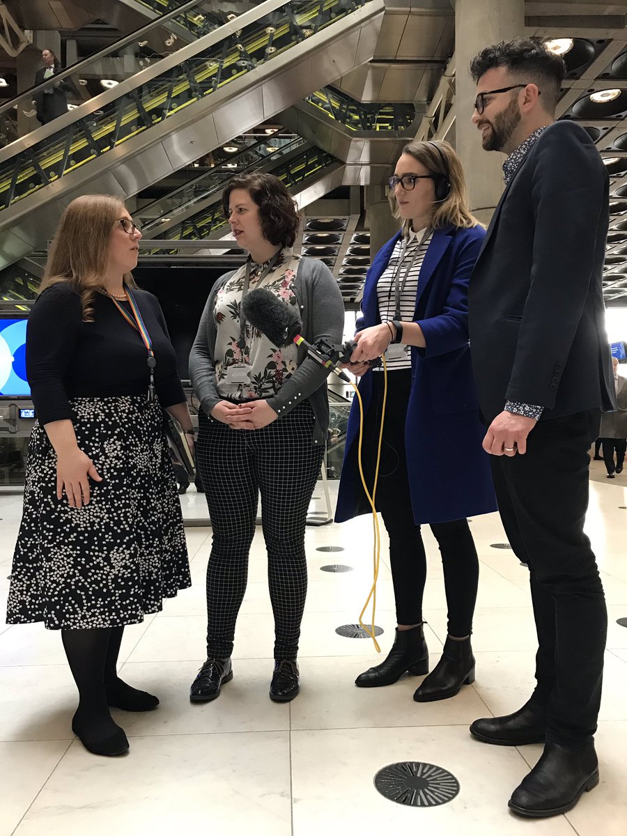 Great fun recording the next episode of <a href="/Telegraph/">The Telegraph</a> podcast in <a href="/LloydsofLondon/">Lloyd's</a> - we WILL make insurance interesting I promise! <a href="/citizenlaura/">Laura</a>