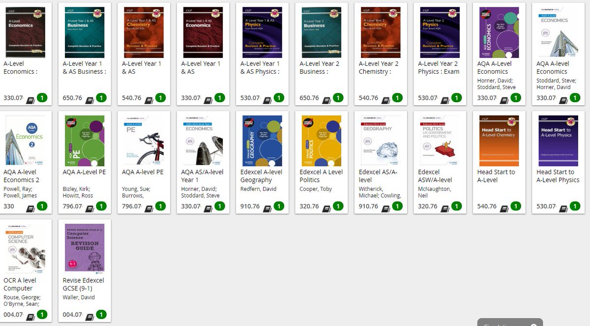 LeysLibrary's tweet image. So many new #RevisionGuides now in stock to support #A-Level students #NewBooks #GetRevising