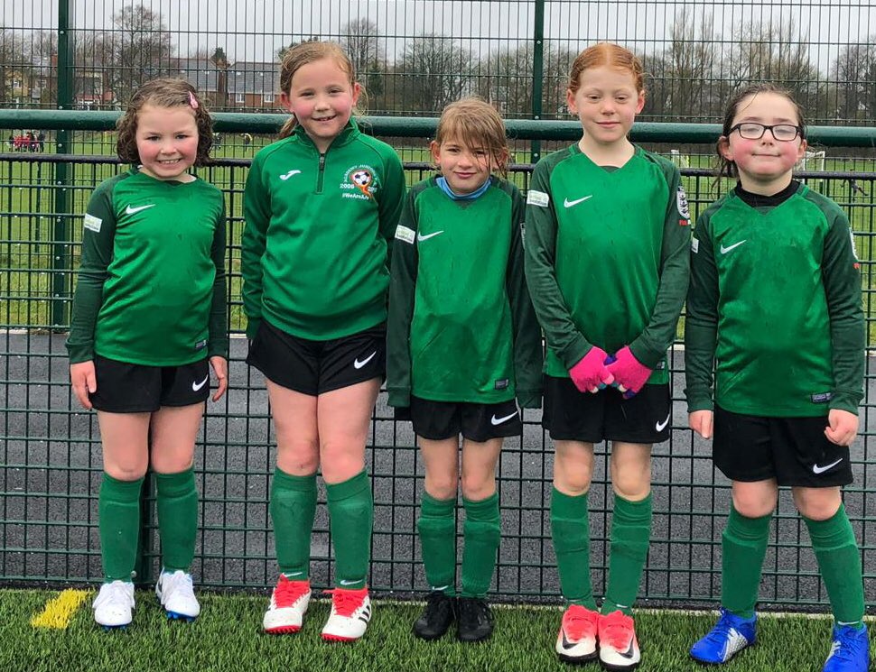 📸Monday motivation 💪🏻⚽️ Our U7s battled the elements yesterday in their first ever outdoor match. An awesome display... these girls are quite literally making history as our first ever U7s team in all of our 11 seasons as a club 😆💚 #WeAreAJs
