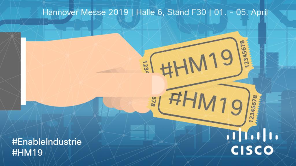 Cisco Germany (@cisco_germany) on Twitter photo Der Countdown für die diesjährige <a href="/Hannover_Messe/">HANNOVER MESSE</a> hat begonnen! Falls Sie es noch nicht getan haben, registrieren Sie sich hier cs.co/6014EV2sa für ein kostenloses Ticket und besuchen Sie uns und unsere Partner #HM19 #EnableIndustrie Der Countdown für die diesjährige <a href="/Hannover_Messe/">HANNOVER MESSE</a> hat begonnen! Falls Sie es noch nicht getan haben, registrieren Sie sich hier cs.co/6014EV2sa für ein kostenloses Ticket und besuchen Sie uns und unsere Partner #HM19 #EnableIndustrie
