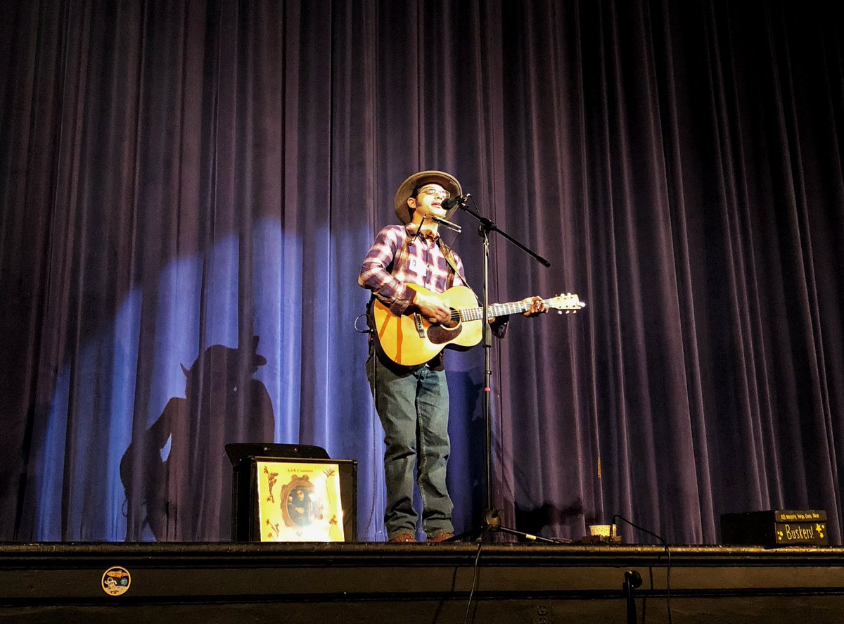 AllWriteWGHS's tweet photo. Hannah Lieb and Nick Gusman perform original songs for our students today at #AllWrite2019! https://t.co/EraPdCKP6i