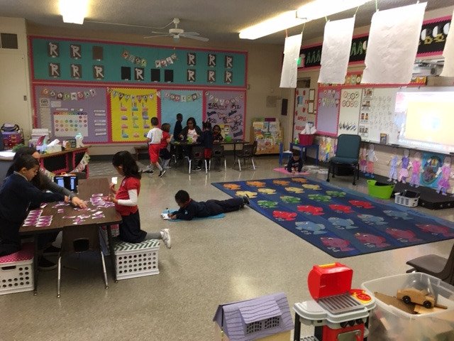 ScottGotreau's tweet photo. 8th grade and TK students owning their learning! Love it! #ABLEOC @CatholicEdOC https://t.co/7grJ5tSsG7