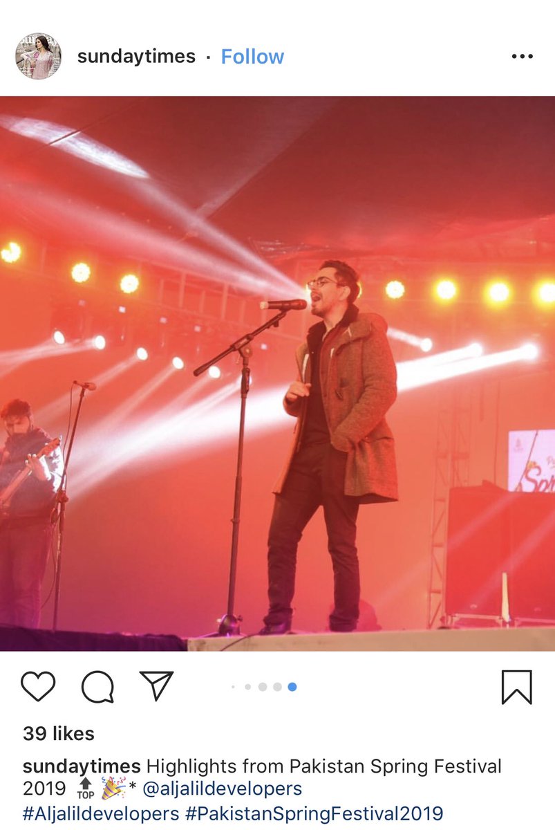 mehak_official's tweet photo. High lights
@pakspringfest
#PakistanSpringFestival π
2019 https://t.co/Hx6nJKJ5Xm