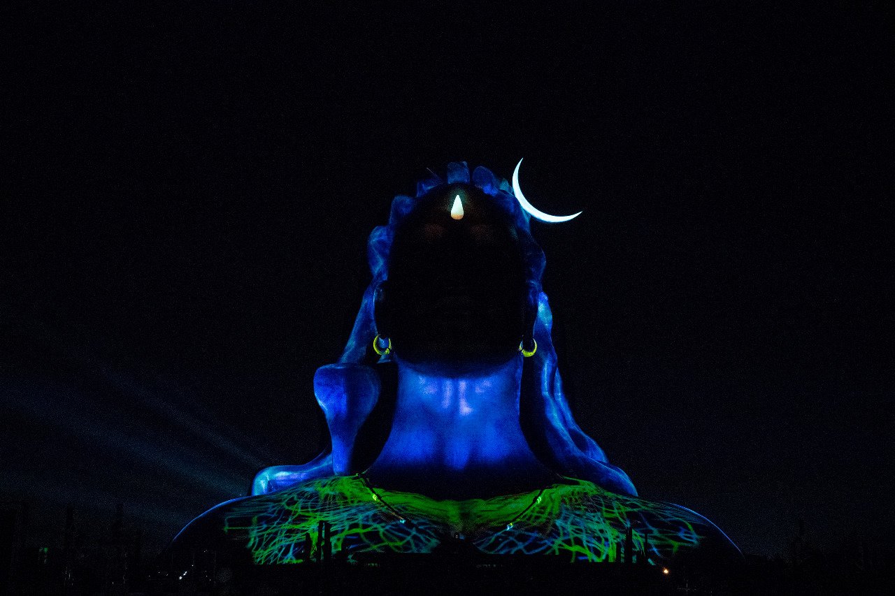 Isha Foundation on Twitter: "The "Adiyogi Divya Darshanam" is a first