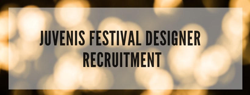 juvenisfest's tweet photo. Interested in being a part of the creative team for one or more of our #juvy2019 projects? Designer applications are now open on our website! Visit the facebook event or https://t.co/yTvn3bQaBu to learn more! https://t.co/KbnZdVfBX1