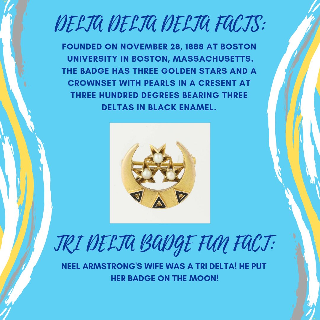 MSUPanhellenic's tweet image. @MSUTriDelta president, Darby Anderson, says, "Wearing my Tri Delta badge symbolizes the constantly encouraging and uplifting sisterhood I belong to.  It reminds me of all the things Tri Delta has taught me and the opprotunities I have been given while being a Tri Delta woman."