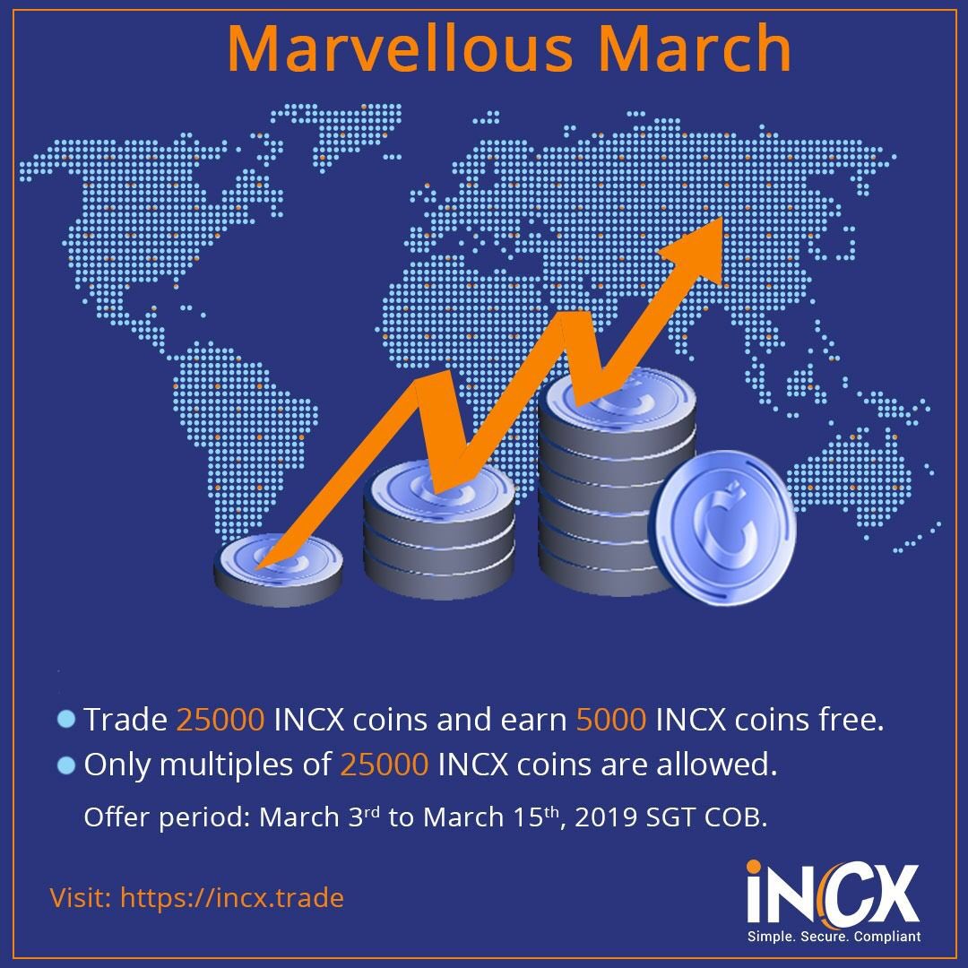 #marvellousmarch #hellotraders #gearupandwin #cryptoworld #fastestcryptoexchange #ethereum #bitcoin #cryptotrade #goincx 👍🏼 
support.incx.trade/hc/en-us/artic…