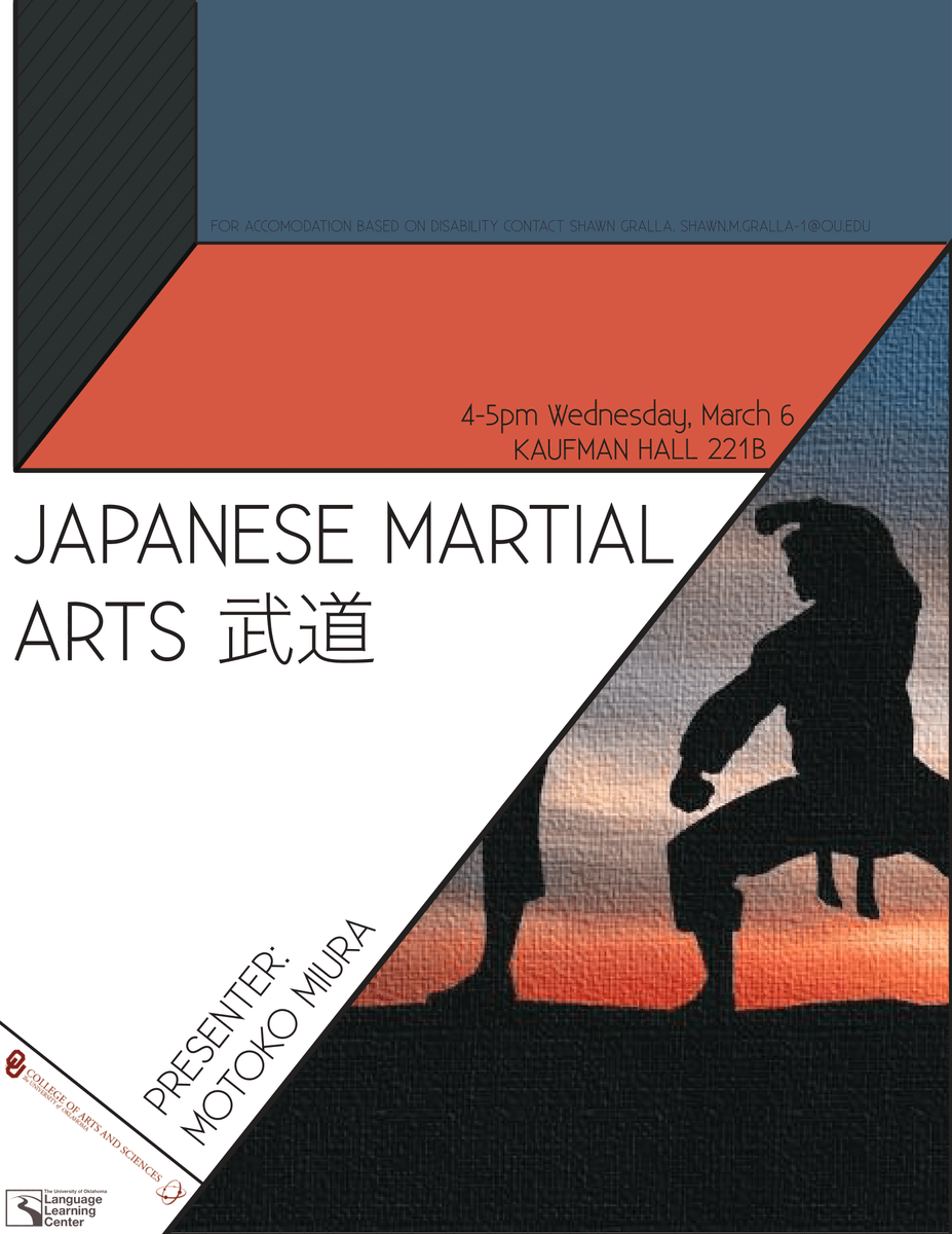 OU_MLLL's tweet image. More A&amp;amp;S Week events coming up tomorrow and Wednesday!