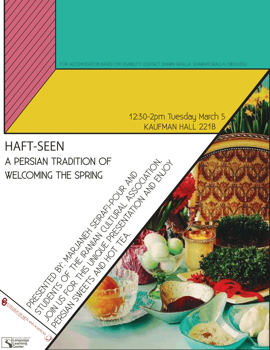 OU_MLLL's tweet image. More A&amp;amp;S Week events coming up tomorrow and Wednesday!