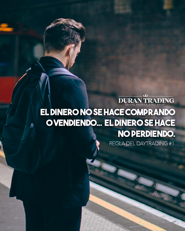 El dinero no se hace comprando o vendiendo se hace NO PERDIENDO! Esta es una de las reglas más importantes de la vida! REGLA DEL TRADING #1 #trading #daytrading #dax #sp500 #ganardinero