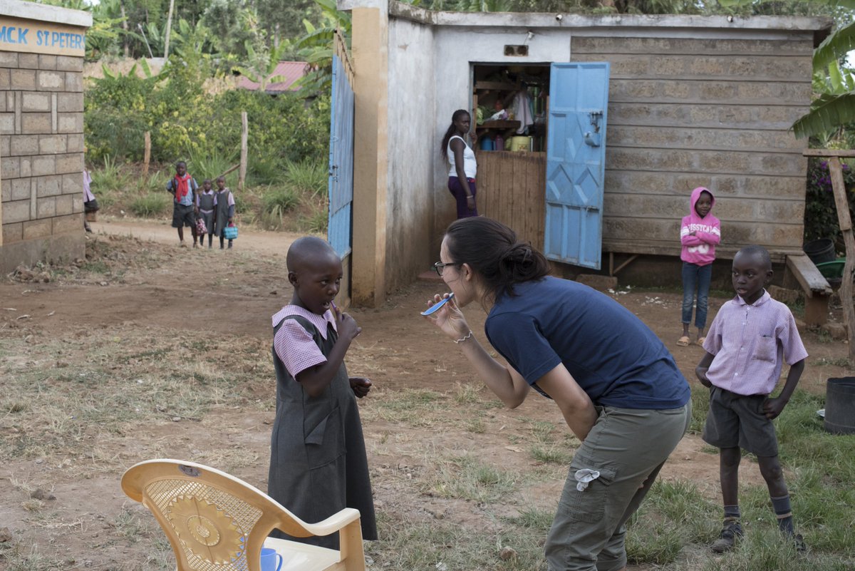 Katrina Lovett, a recent graduate from the dental hygiene program, chose to spend her spring break in Meru, Kenya, last year.