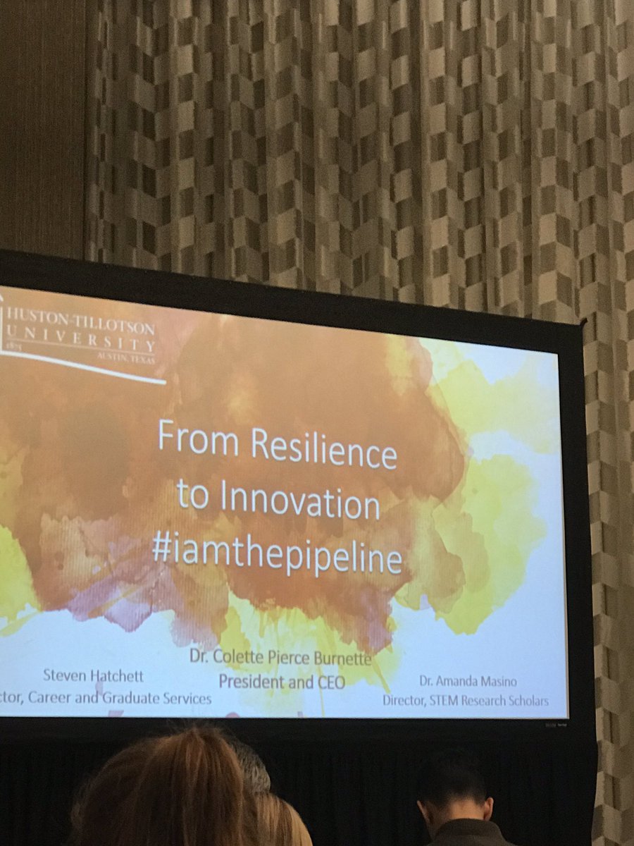 terriholden's tweet photo. SXSW EDU #iamthepipeline HBCUs and removing barriers to student success! Learning, learning, learning. @wwcsdistrict #equity https://t.co/6BavhxuDfH