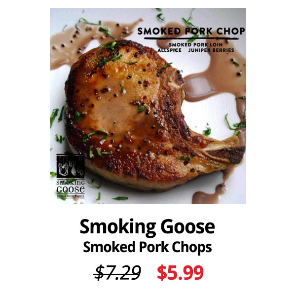 ON SALE THIS WEEK - <a href="/SmokingGoose/">Smoking Goose</a> Smoked Pork Chops!

Get yours before they're gone: bit.ly/2NhXF1l

#EatLocal #PorkChops #SmokingGoose #Indy #Cincy #Cbus #Louisville #STL #foodies