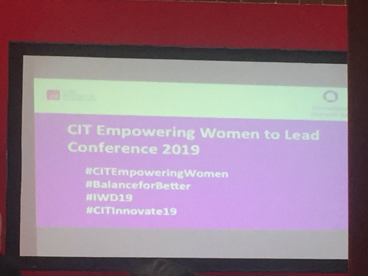 #CITempoweringwomen #balanceforbetter #iwd19 #CITInnovate19 A great lineup of female leader role models sharing their career journeys #Stem