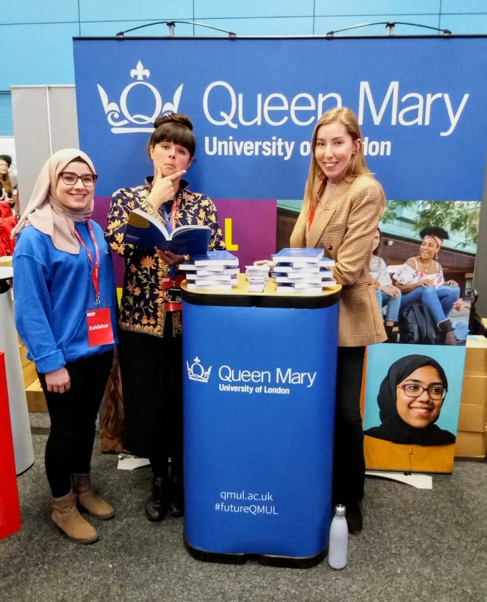 QMUL's tweet photo. UCAS season is upon us! This month we will be visiting UCAS fairs in Manchester, Bristol, Brunel, Kent, Exeter, Lincoln and London. This is your opportunity to chat to a member of staff &amp; find out more about your dream course at Queen Mary 😍 #futureQMUL 

https://t.co/Z0hiN0IcWA https://t.co/zC0PvOSVjP