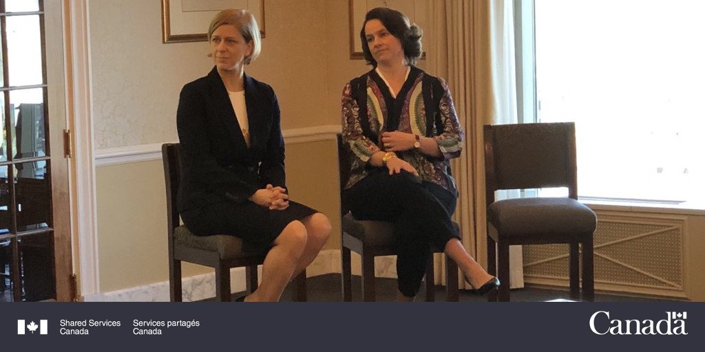 SSC_CA's tweet photo. Today Executive Vice-President @Sarah_Paquet kicked off a week of celebration in honour of International Women’s Day (March 8) partnering with @Gartner_inc a @IngeniumCa. Sarah continues to #InnovateForChange and encourage #WomenInSTEM! https://t.co/Z1CXh424mx