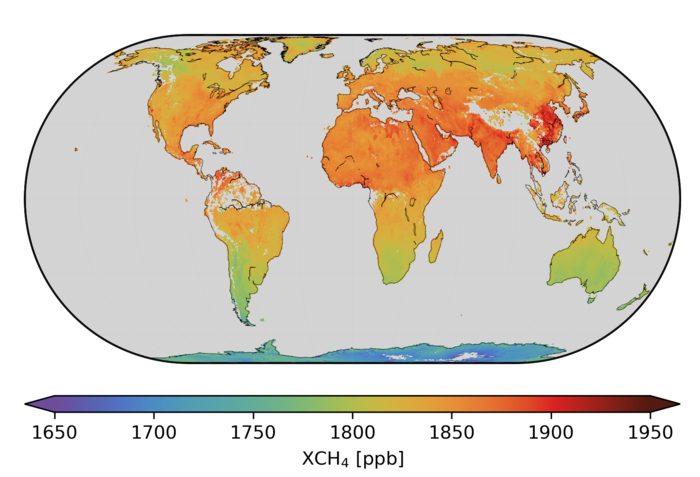 esa's tweet photo. The @CopernicusEU #Sentinel5P mission has been used to produce global maps of methane and ozone - two atmospheric gases responsible for making our world warmer.
Read more from @ESA_EO: https://t.co/YaUiJiXl0B https://t.co/UfkAc1amJf