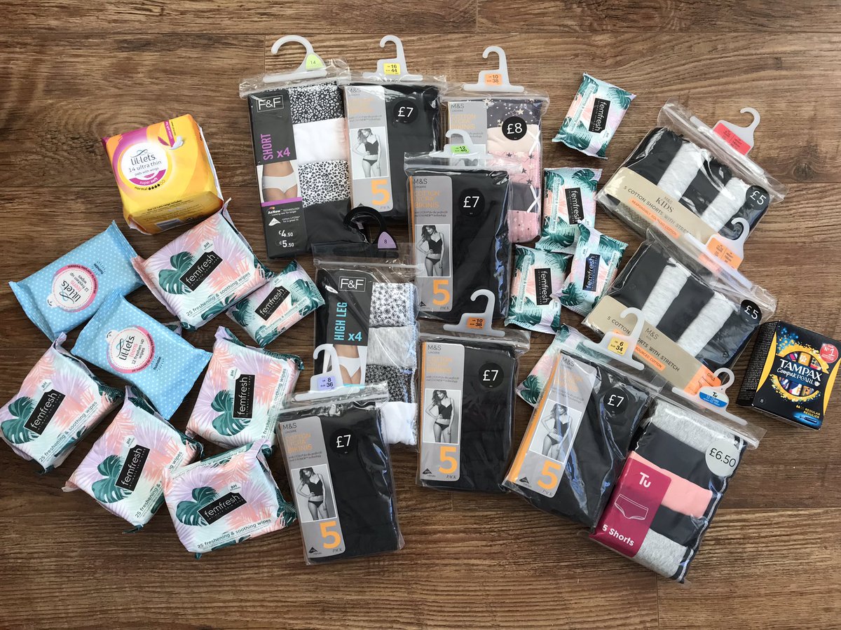 RedBoxHitchin's tweet image. Last week we got a message from Susan who asked if there was anything we particularly needed. I replied to say we could really do with knickers &amp;amp; wipes; today Susan delivered all of this! Knickers in all sizes &amp;amp; lots of wipes! ❤️Thank you thank you thank you! #TheRedBoxProject