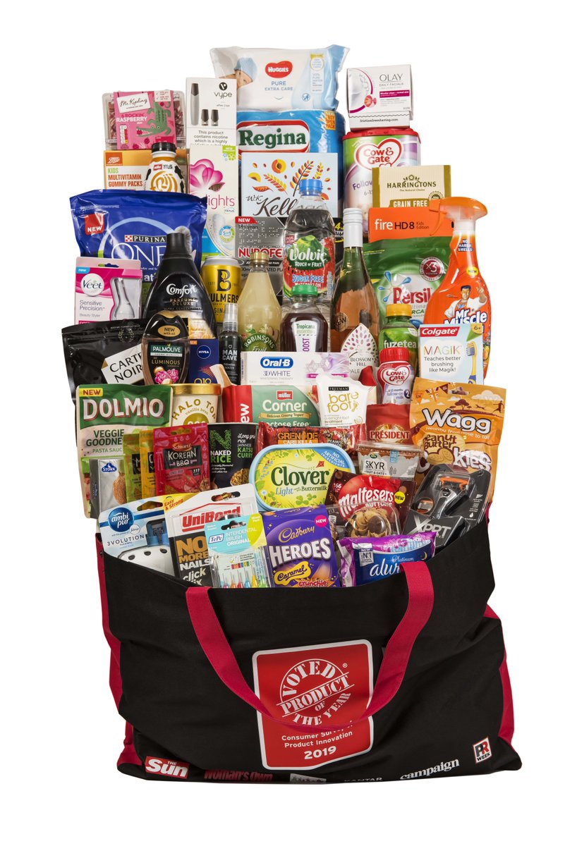 POY_UK's tweet photo. Start the weekend right and enter now to win a Product of the Year 2019 goody bag! Filled with a selection of award-winning products worth over £200 for the whole family, simply like, retweet and follow to enter. Competitions ends 23:59 17.03.19 Full T&amp;C: https://t.co/ggZTSG1vTp https://t.co/2umLdHrCdL