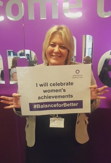 WandleHA's tweet photo. As International Women's Day #IWD2019 draws closer @WandleHA women have been pledging to #balanceforbetter. @MandyDunstan1  proudly asserts "behind every successful woman is a tribe of other successful women who have her back". https://t.co/uDIH3KGHYt