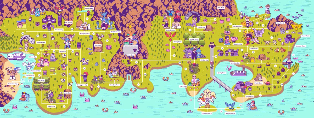 Pokemon Johto Kanto Map Byronb On Twitter: "My Johto Map Is Finally Done! It's Up For Pre-Order On My Store Right Now With 11X17In And 18X24In Versions (Kanto Has A Big Version Too). The 18X24In Kanto Pokemon Johto Kanto Map Byronb On Twitter: "My Johto Map Is Finally Done! It's Up For Pre-Order On My Store Right Now With 11X17In And 18X24In Versions (Kanto Has A Big Version Too). The 18X24In Kanto