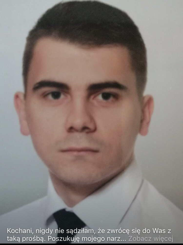 lechugajewski's tweet photo. Potrzebujemy pomocy - chciałbym Was prosić o udostępnienie tej wiadomości od Pani Katarzyny. Szukamy naszego kolegi Pawła. Ważne. Dziękuje https://t.co/mvjh2wvwNg