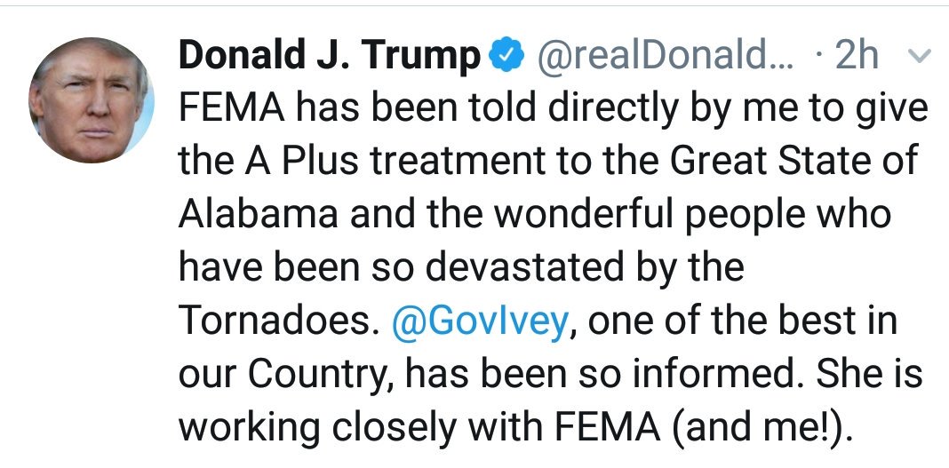 mmpadellan's tweet photo. MESSAGE TO FEMA:

If you are doling out less than A plus treatment for ANY United States territories as a *favor* to the Traitor in Chief, you're doing it wrong.

You should make this 100% clear IMMEDIATELY to the American people whose taxes pay your salaries. https://t.co/ITlG2WrrnX