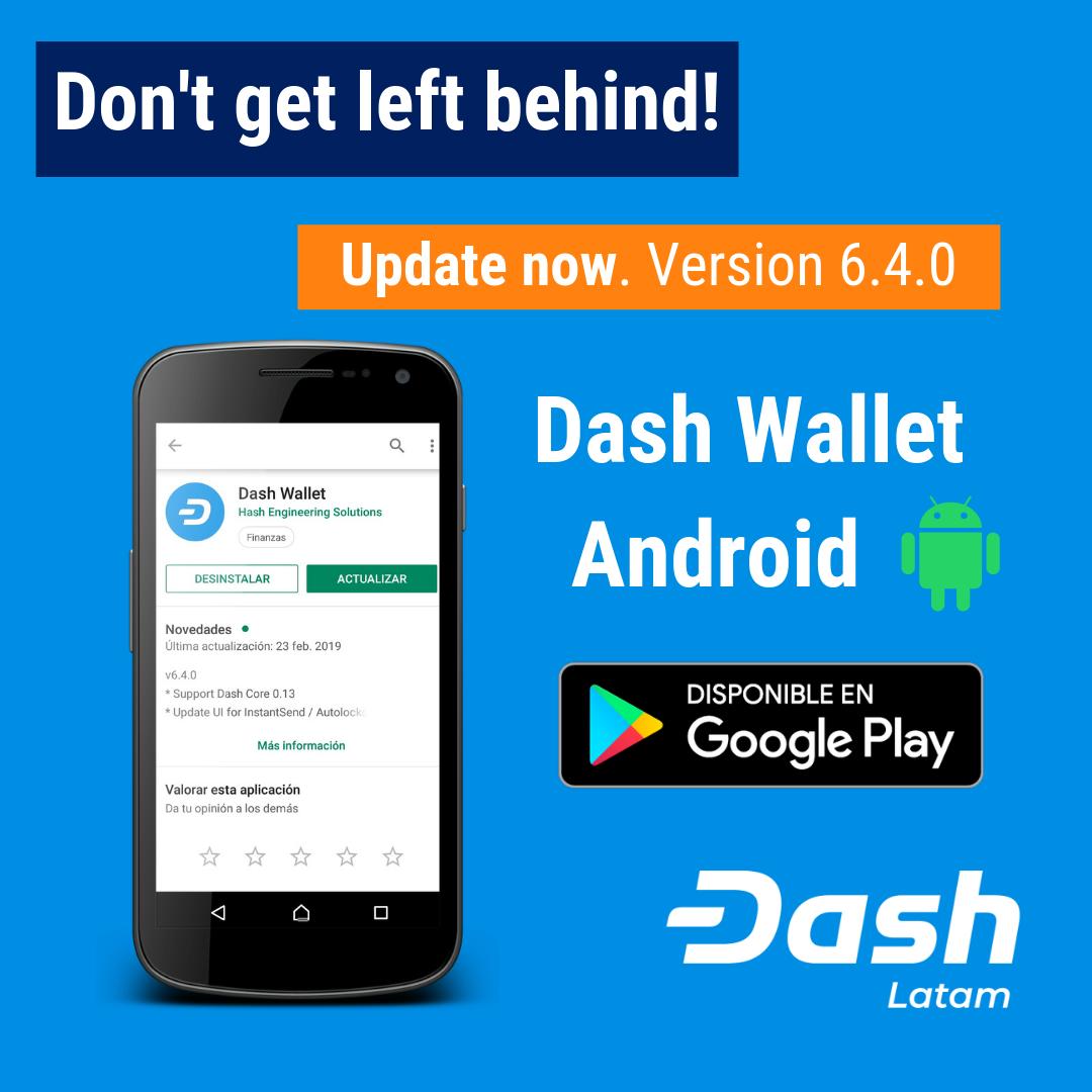 GeorgeDonnelly's tweet photo. New version of the Dash wallet for Android out, critical upgrade, more than one serious bug we are seeing in the previous version. Recommend upgrade ASAP.

Update here: https://t.co/JXSqYjKvjq

See all our wallets: https://t.co/zIKXoQae04

#Dash #DashPay https://t.co/Fe20FuNpDR