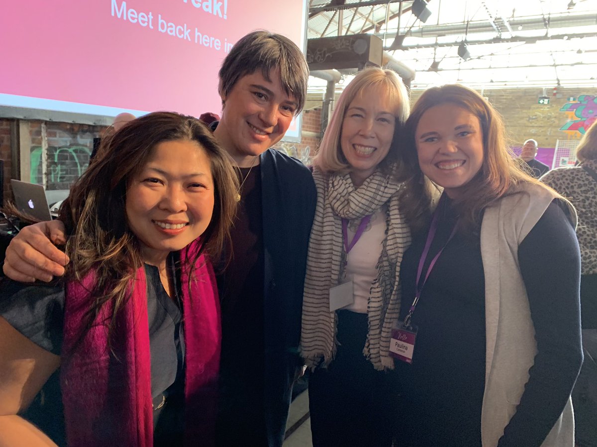 paulinaacameron's tweet photo. West Coast love for @mary_ng w/ @jearthy + @erinmillar at #SheEOSummitCan! Coast to coast we are all working together to enable women entrepreneurs to thrive in Canada and abroad! You’re right Minister, we WILL crack this nut!! https://t.co/MmS64EErcX