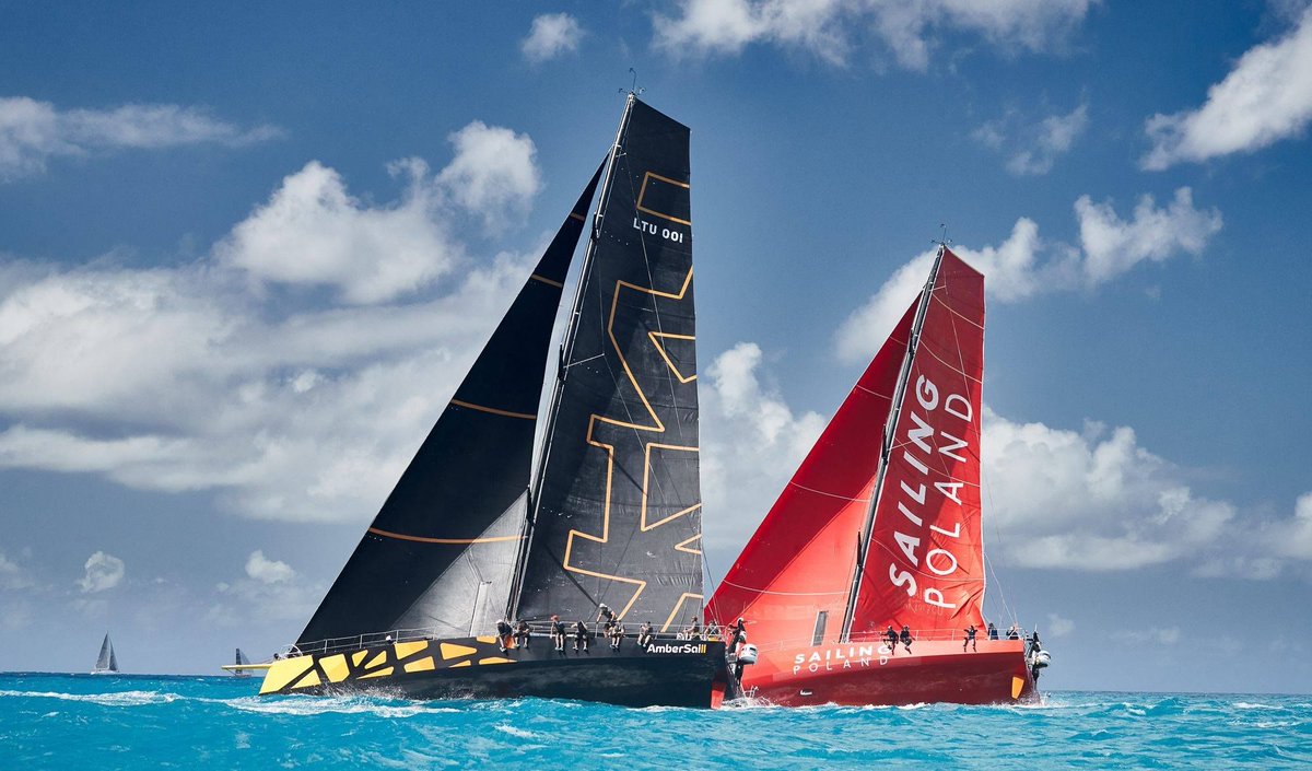FarrYachtDesign's tweet photo. Great results in St Maarten Heineken Regatta! The VO65' s  Ambersail2 and Sailing Poland finished 2 -3 in OR 1 while the Farr 65 "Spirit of Juno" was 2nd in the Maxi 2. "EH01" was 2nd in OR2.  "Godspeed 52" a Farr 520 was 2nd in ORC.  "Dauntless" a First 47.7 was 1st in CSA 2. https://t.co/tRvnh9iee0