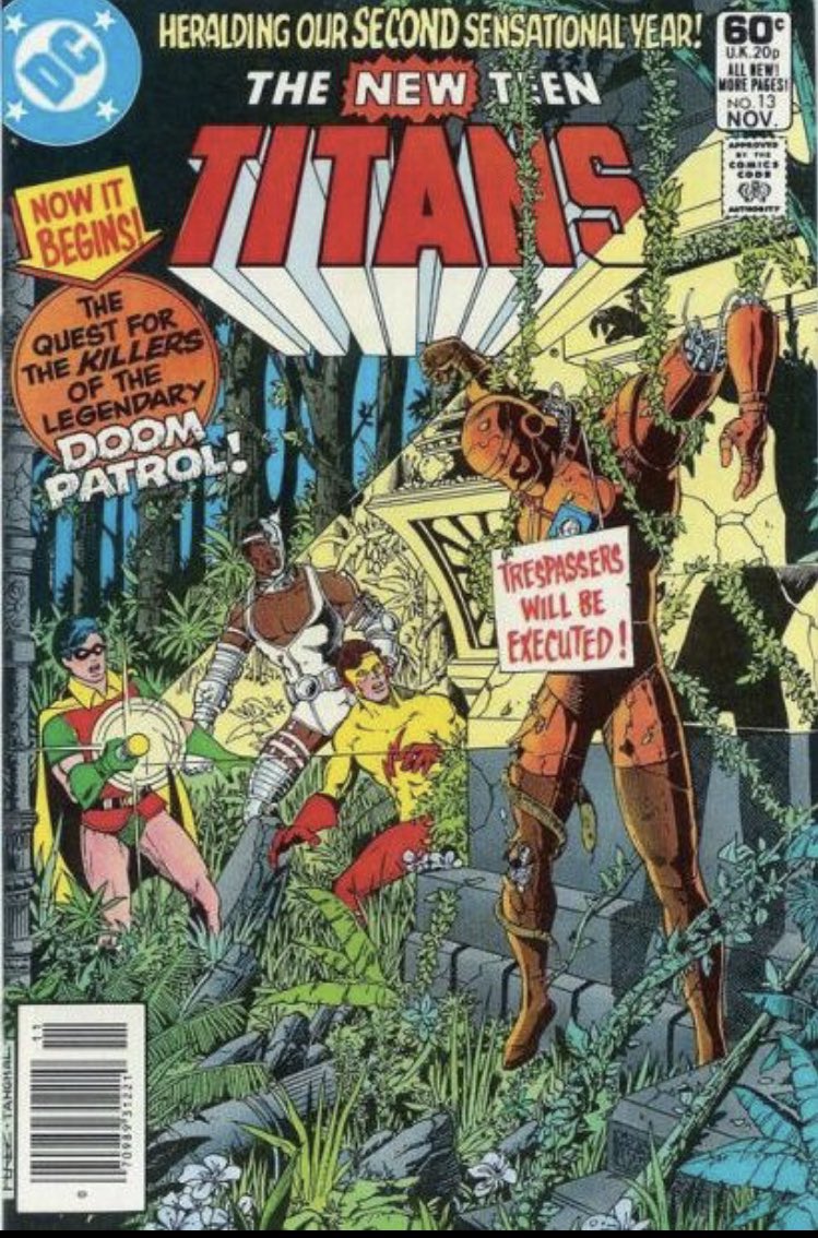 This is when I first “found” the Doom Patrol. The scant remnants of the Doom Patrol join together to track down the teams murderers.This was a really adult story. They take Madame Rouge and General Zahl down with extreme prejudice: