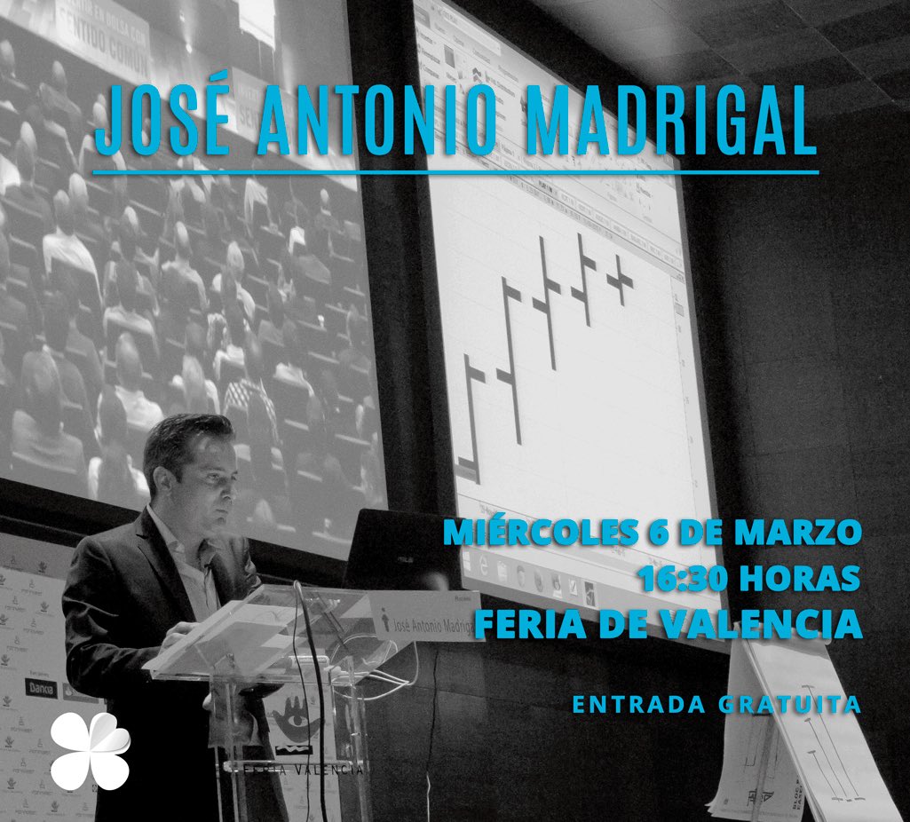 Este miércoles estaré en #forinvest a las 16:30 en el auditorium de #feriavalencia con una nueva conferencia sobre inversiones.