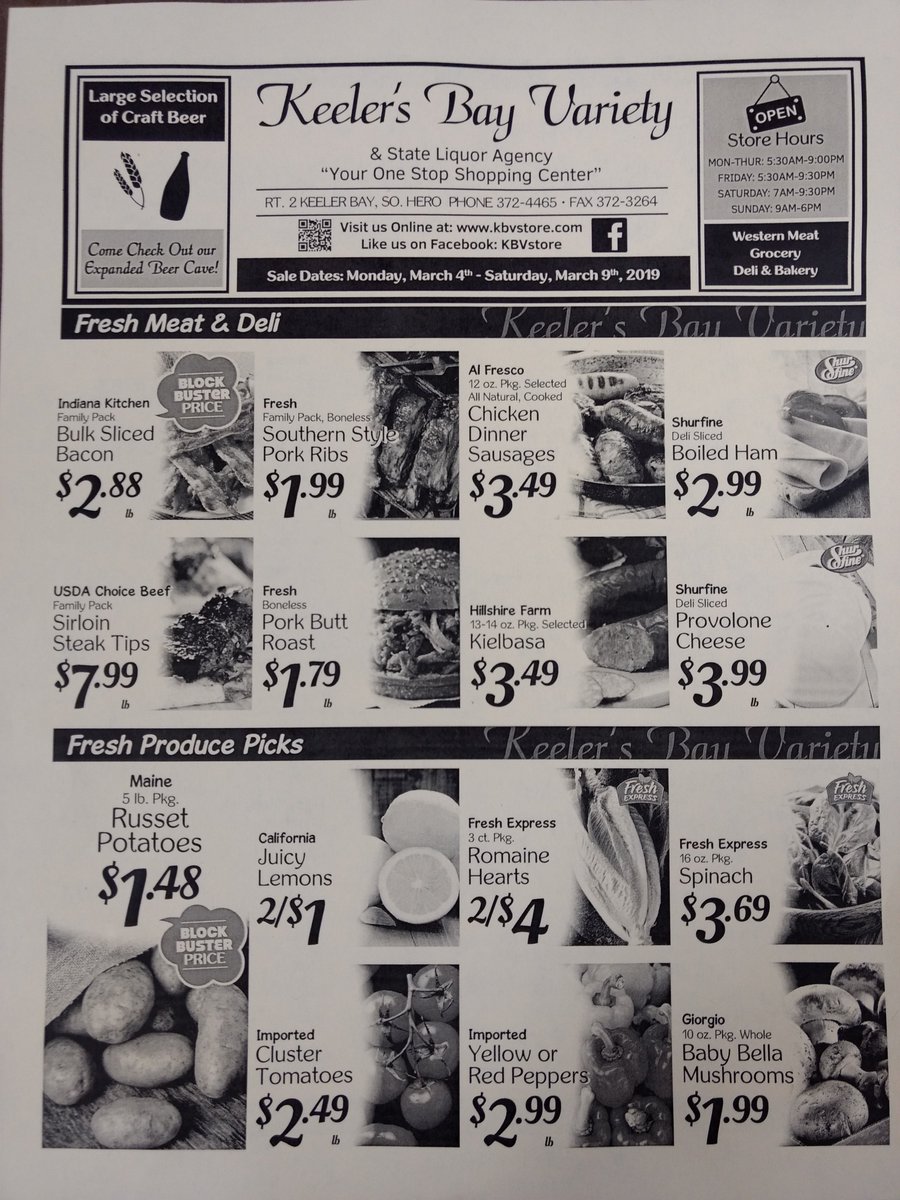 KBVstoreVT's tweet photo. This weeks sale! Come in and check out all the great deals! Sale Dates 3/4/19-3/9/19 #shopsmall https://t.co/gyEEhQEKtJ